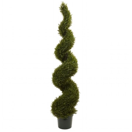 Nearly Natural 6 ft. Rosemary Spiral Tree - Indoor and Outdoor 5468